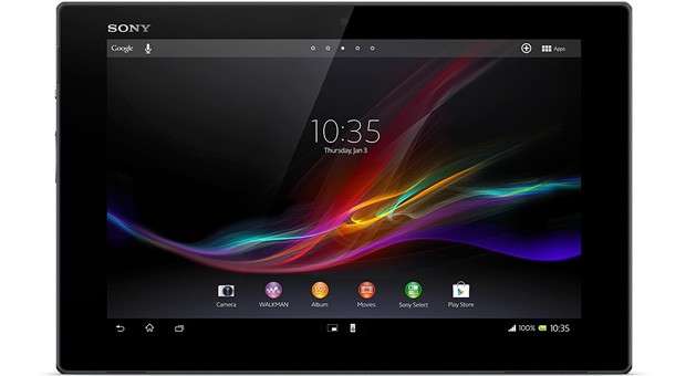 SONY XPERIA Z TABLET LOCAL